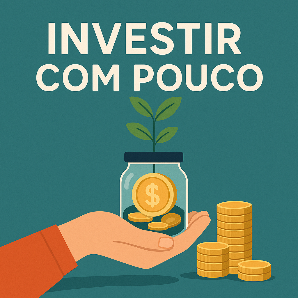 INVESTIR COM POUCO: A ARTE DE COMEÇAR QUANDO PARECE TARDE, DIFÍCIL OU IMPOSSÍVEL